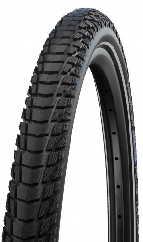 Riepa 28" Schwalbe Marathon Plus Tour HS 619, Perf Wired 47-622 / 28x1.75 Addix E Black-Reflex image 4