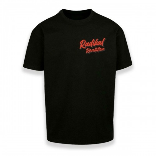 Men’s Short Sleeve T-Shirt RADIKAL NICE FAT ASS Black XL image 4