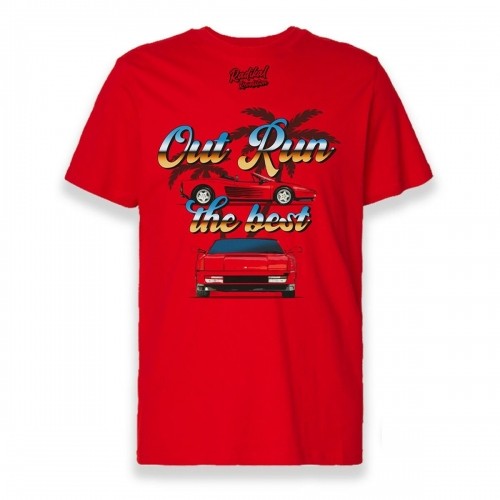 Men’s Short Sleeve T-Shirt RADIKAL OUT RUN Red M image 4