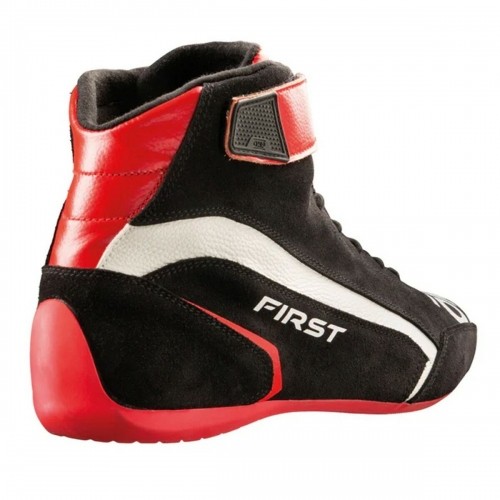 Racing Ankle Boots OMP FIRST Black/Red 44 image 4