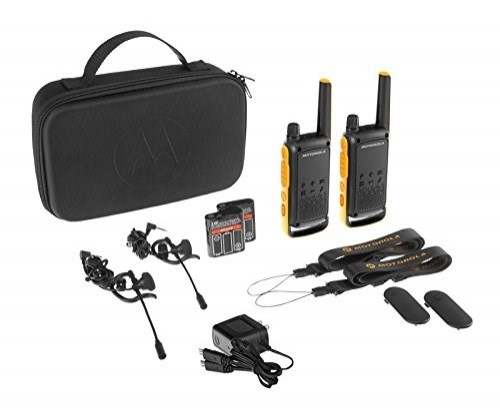 Motorola Talkabout T82 Extreme Twin Pack two-way radio 16 channels Black, Orange image 4