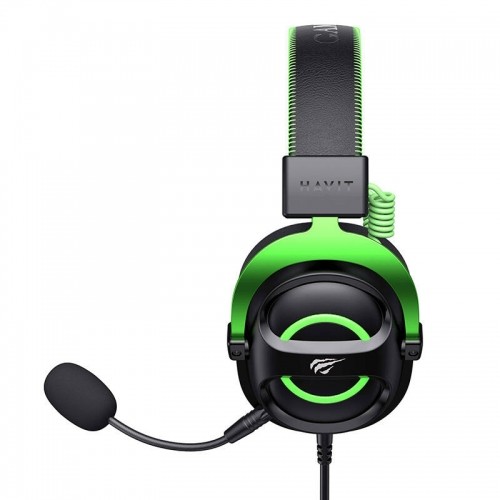 Gaming Headphones Havit H2002E (Black-Green) image 4