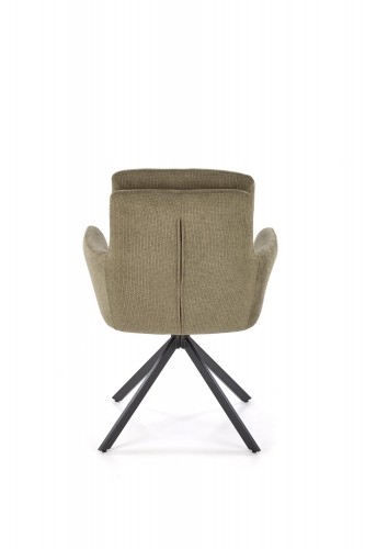 Halmar K536 chair, olive image 4