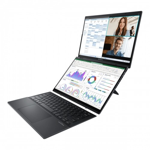 Portatīvais dators Asus ZenBook Duo OLED UX8406MA-PZ255W 14" 32 GB RAM 1 TB SSD Spāņu Qwerty Intel Core Ultra 9 185H image 4