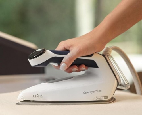 Braun CareStyle 7 Pro IS7282BL steam ironing station 2700 W 2 L Aluminium soleplate Blue, White image 4