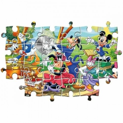 Child's Puzzle Clementoni Mickey and friends 21620 27 x 19 cm 60 Pieces (2 Units) image 4