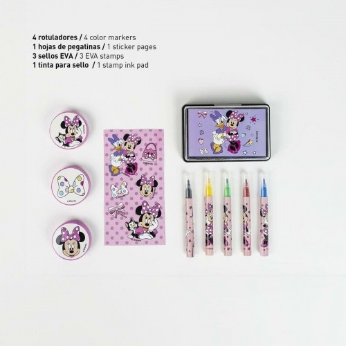 Stationery Set Minnie Mouse Pink 11 Pieces image 4