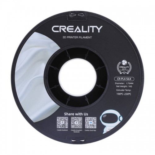 Creality CR-Silk PLA Filament Creallity (Silver) image 4