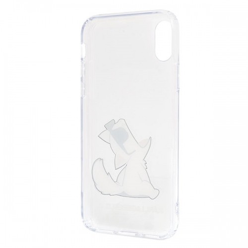 Karl Lagerfeld KLHCPXCFNRC Fun Choupette Cover Чехол для Apple iPhone X | XS Прозрачный image 4