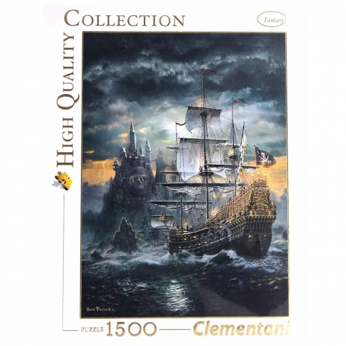 Puzzle Clementoni The Pirate Ship 31682.3 59 x 84 cm 1500 Pieces image 4