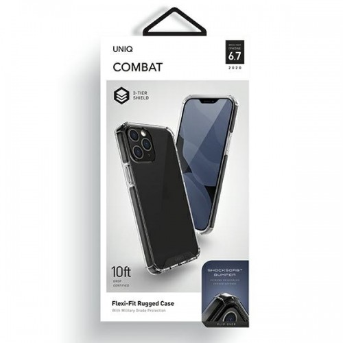 UNIQ etui Combat iPhone 12 Pro Max 6,7" czarny|carbon black image 4