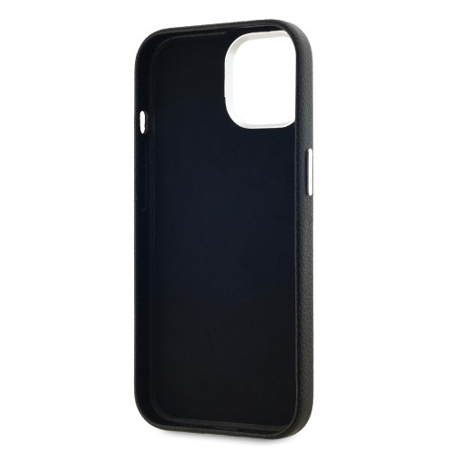Karl Lagerfeld Grained PU Hotel RSG Case for iPhone 13 Black image 4