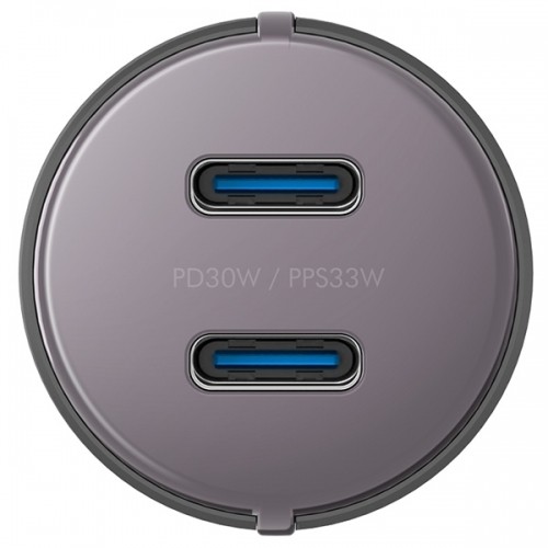 ENERGEA ład. sam. 2xUSB-C PD-PPS 66W stalowy|gunmetal Alu Drive D60 image 4