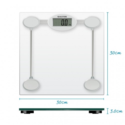 Salter 9018S SV3RCFEU16 Glass Electronic Bathroom Scale image 4
