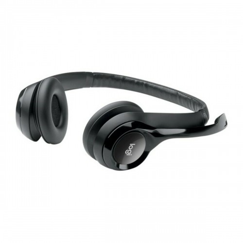Headphones with Microphone Logitech 981-000406 Black image 4