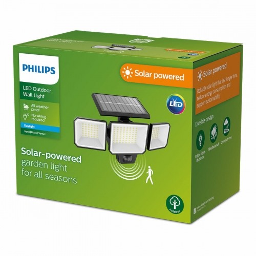 Lamp Projector Philips 8,7 W 5000 K 29 x 11,7 x 16,8 cm Black 3,7 V Solar image 4