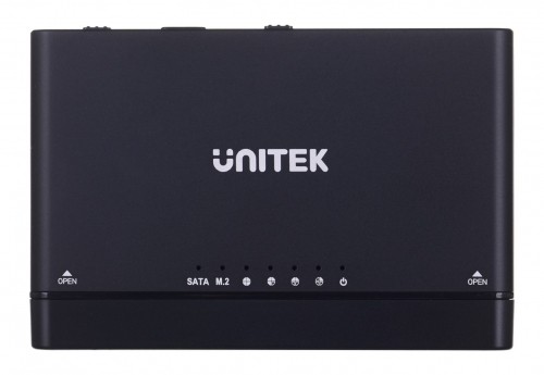 UNITEK S1222A cable gender changer USB 3.2 SATA 2,5/3,5' & M.2 PCIE/NVME Black image 4