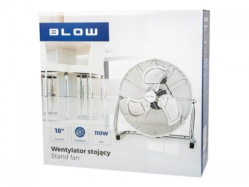 Blow floor fan 18"/45cm 110W image 4