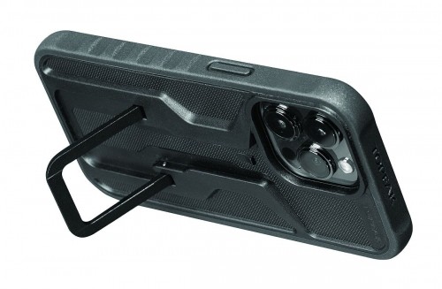 TOPEAK POKROWIEC RIDECASE FOR iPHONE 15 PRO BLACK/GRAY image 4