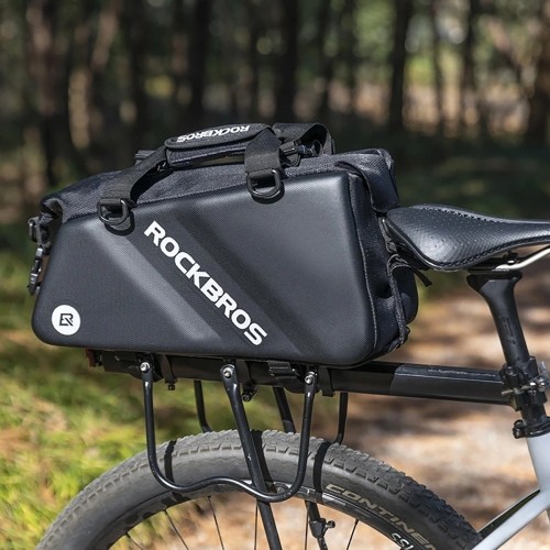 Rockbros 30140090001 bicycle bag for trunk 11.6l - black image 4