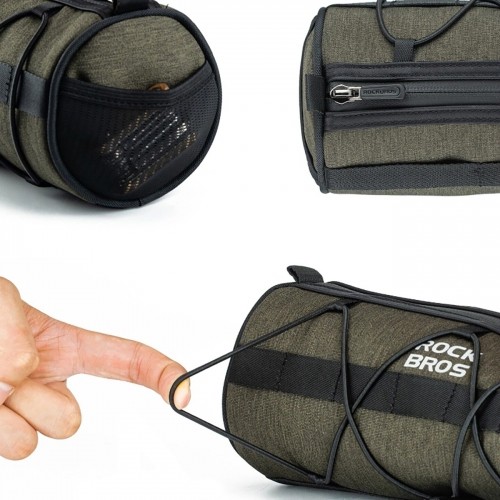 Rockbros 30110049001 bicycle handlebar bag 2 l - green image 4