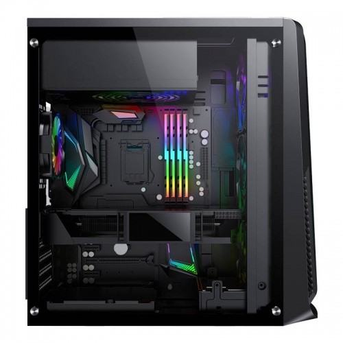 Darkflash Aigo RAINBOW 6 computer case (black) image 4