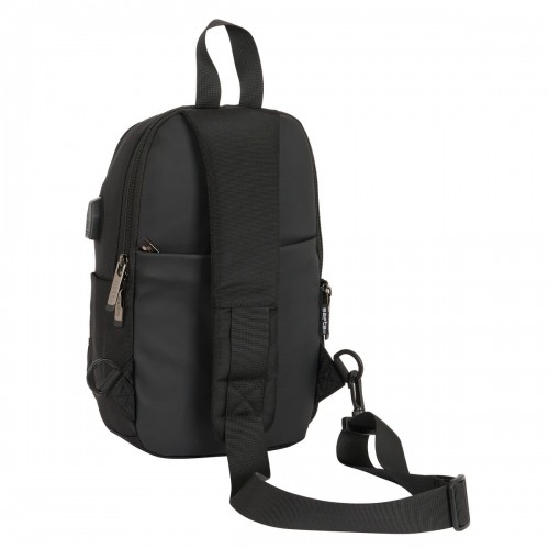 Rucksack Safta Black Black 18 x 34 x 12 cm image 4