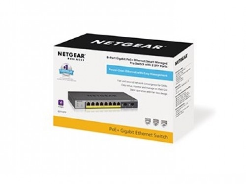 NETGEAR GS110TP Managed L2/L3/L4 Gigabit Ethernet (10/100/1000) Power over Ethernet (PoE) Grey image 4