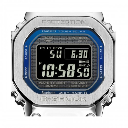 Мужские часы Casio G-Shock GMW-B5000D-2ER Серебристый image 4