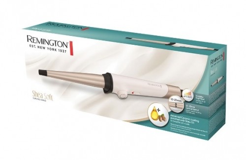 Remington CI4740 hair styling tool Curling wand Warm Beige, Black image 4