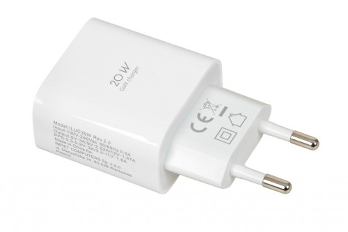 Ibox WALL CHARGER I-BOX C-39 USB-C PD20W WITH CABLE image 4