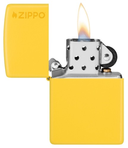 Zippo Lighter 46019ZL Classic Sunflower Zippo Logo image 4
