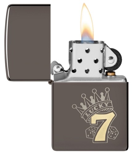 Zippo Lighter 48913 Lucky 7 Design image 4