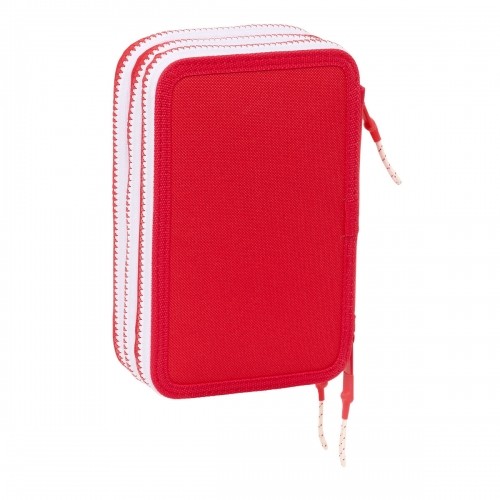 Triple Pencil Case Sevilla Fútbol Club Red 12,5 x 19,5 x 5,5 cm 36 Pieces image 4