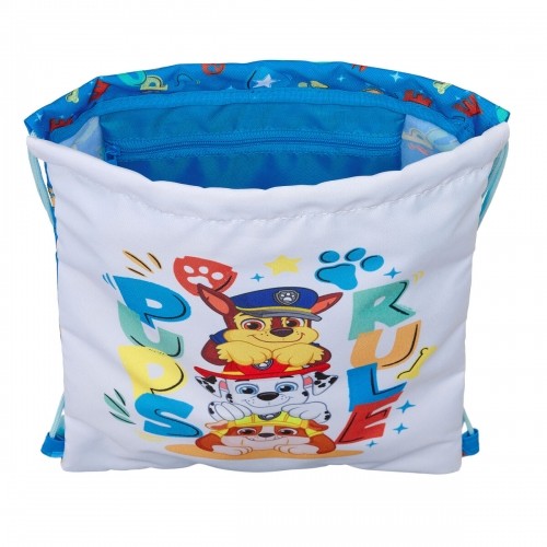 Backpack with Strings The Paw Patrol Pups rule Blue 26 x 34 x 1 cm image 4