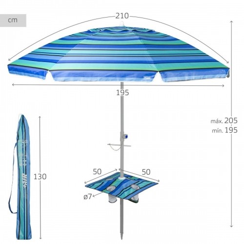 Sunshade Aktive Steel Oxford fabric 210 x 205 x 210 cm image 4