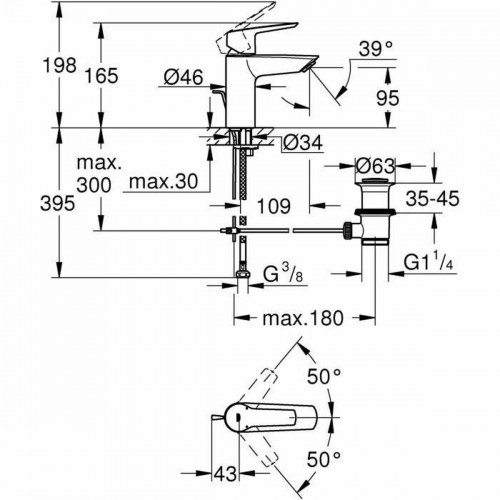 Смеситель с одной ручкой Grohe image 4