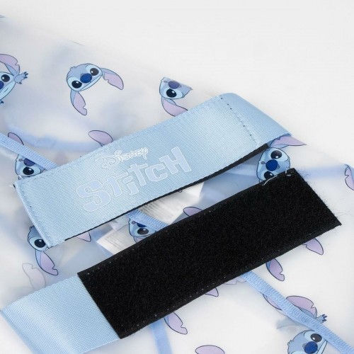 Suņu lietusmētelis Stitch Zils S image 4