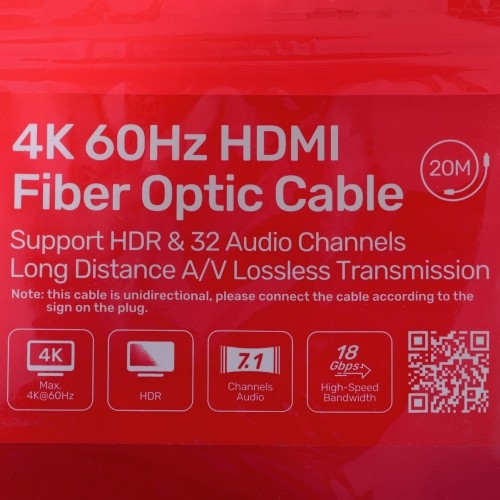 UNITEK HDMI CABLE 2.0 4K 60HZ AOC-20M image 4