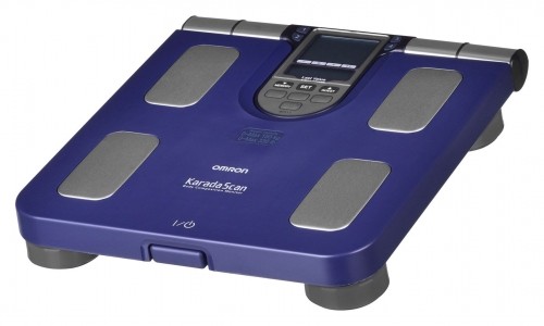 Omron BF511 Square Blue Electronic personal scale image 4