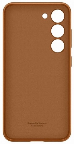 EF-VS911LAE Samsung Leather Cover for Galaxy S23 Camel (Damaged Package) image 4