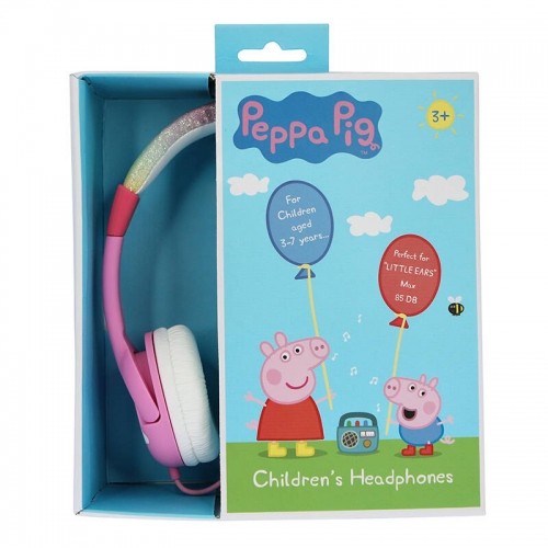 Wired headphones for Kids OTL Peppa Pig Glitter (pink) image 4