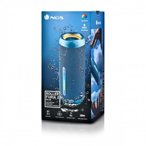 Портативный Bluetooth-динамик NGS Roller Furia 2 Blue Синий 15 W image 4