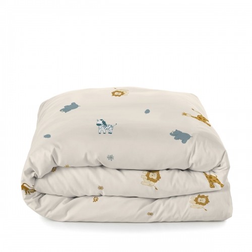 Комплект чехлов для одеяла HappyFriday Mini Animals Разноцветный Детская кроватка 2 Предметы image 4