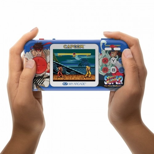 Pārnēsājama Spēļu Konsole My Arcade Pocket Player PRO - Super Street Fighter II Retro Games image 4