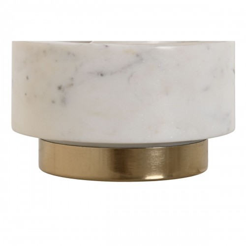 Mortar Home ESPRIT Brass Marble 12,5 x 12,5 x 7,5 cm image 4