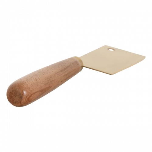 Ножи для Сыра Home ESPRIT Позолоченный Натуральный Нержавеющая сталь древесина акации 2 штук (3 Предметы) image 4