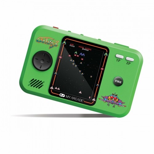 Portable Game Console My Arcade Pocket Player PRO - Galaga Retro Games Green image 4