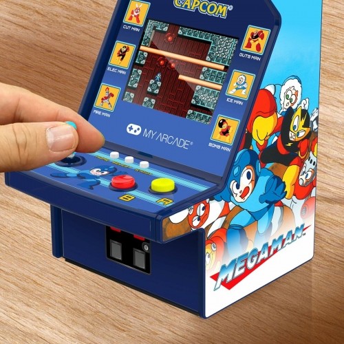 Pārnēsājama Spēļu Konsole My Arcade Micro Player PRO - Megaman Retro Games Zils image 4