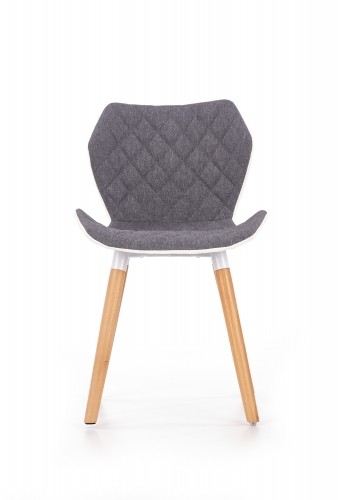 K277 chair, color: grey / white image 5